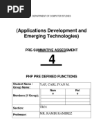 PSA4 Technical Predefined Functions PDF