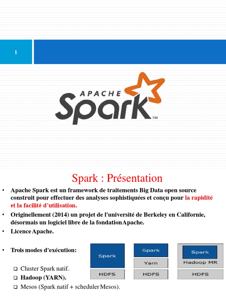 Introduction à Apache Spark et RDDs | PDF | Apache Spark | Apache Hadoop