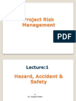 Lecture - 1 Hazards, Accidents and Safety