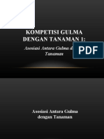 Bab 7.kompetisi Gulma Dengan Tanaman 1 - Asosiasi Antara Gulma Dengan Tanaman