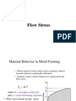 Flow Stress and effect of temperature and strain rate-converted