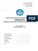 RPP 1 Lembar Prakarya Kelas 9 Semester 1 (gurusekali.com)