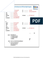 Formulir Permintaan User ID PPK dan Pjbt Pengadaan 2019