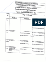 Final Datesheet BBA (GENERAL, B&I, TT&M, CAM, MOM) Theory & Practical End Term Exam Nov-Dec, 2017