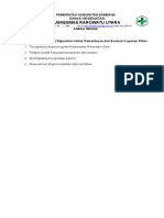 7.6.4.1 Daftar Indikator Yang Digunakan Untuk Pemantauan Dan Evaluasi Layanan Klinis