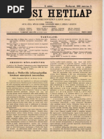 Orvosi Hetilap | PDF | Artes Linguísticas e Disciplina