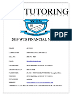 WTS TUTORING - Financial Maths Grade 10-12 Notes