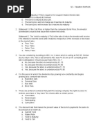 Q2 - Valuation Method