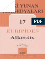 Eski Yunan Tragedyaları 17 - Euripides - Alkestis (Mitos Boyut)