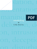 Mindfucking a Critique of Mental Manipulation by Colin McGinn (2008)