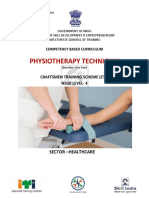 Physiotherapy Technician - CTS - NSQF-4