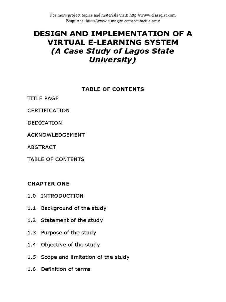 Virtual E-Learning System Design | PDF | Educational Technology ...