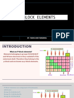 P Block Elements PDF