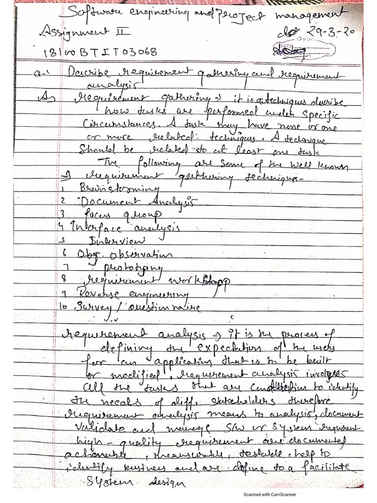 Software Engineering Assignment 2 | PDF