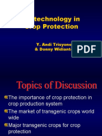 Biotechnology in Crop Protection: Y. Andi Trisyono & Donny Widianto