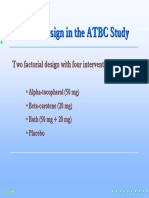 Study Design in The ATBC Study