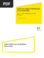 Ts4f01-1 Unit 1 - Sap S4-Hana and Fiori Overview