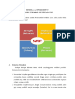 ANALISIS SWOT SERTIFIKASI GURU