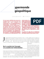 Hypermonde Et Géopolitique (Jacques Attali)
