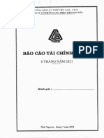 Bao Cao Tal Chinh Rieng: Công Ty C PH N Gang Thép Thái Nguyên