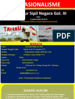 Syahir, Nasionalisme Prajab Gol III