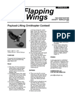 Payload-Lifting Ornithopter Contest!: The Ornithopter Society Newsletter