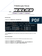 CTF Walkthroughs: Pwnlab: Host Discovery