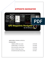 Manual GPS Waypoints Navigator