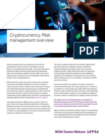 Cryptocurrency: Risk Management Overview: A Level of Caution
