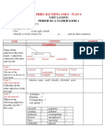 Phiếu Bài Tiếng Anh 9 - Tuần 4: Unit 2 (Cont) Period 10: A Closer Look 1