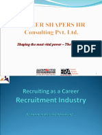 Recruitment As A Career in India