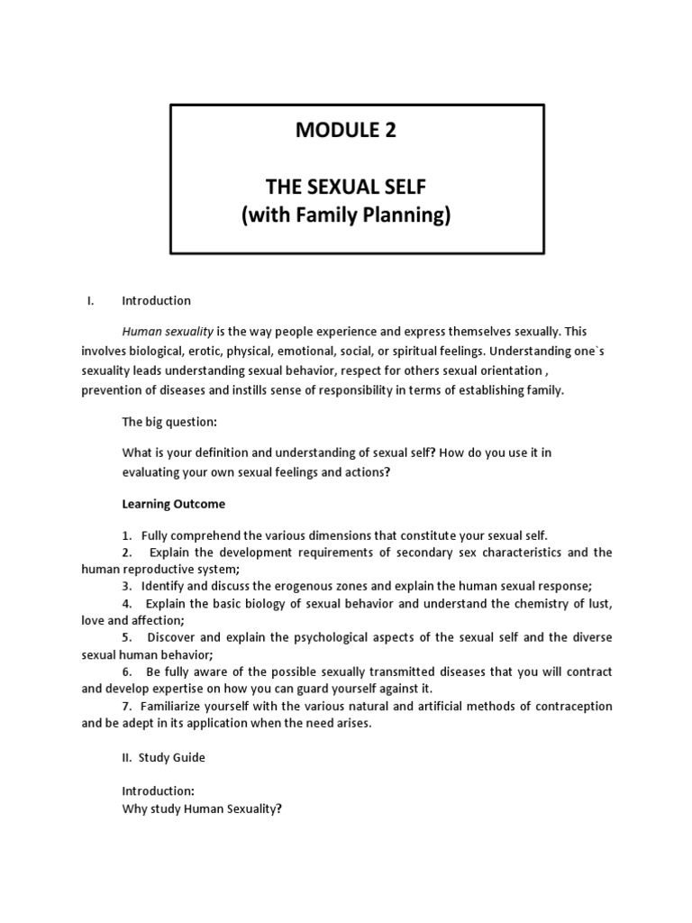 Understanding Your Sexual Self and Health | PDF | Sexually Transmitted ...