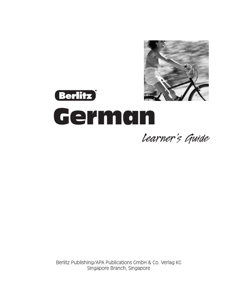 German: Learner's Guide | PDF | Grammatical Gender | Noun