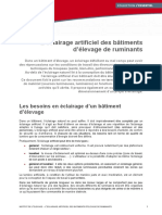 CR 1133013-Éclairage Artificiel Bâtiments Ruminants