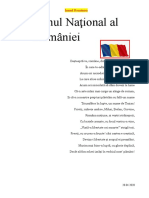 Imnul Naţional Al României