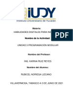 Investigación Unida 3 Programación Modular