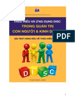 Thấu hiểu và ứng dụng DISC trong quản trị con người - kinh doanh