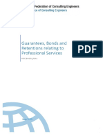FIDIC Guarantees Bonds and Retentions
