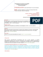 Esquema de Trabajo Encargado UNT