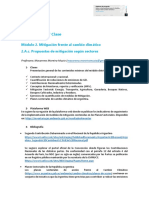 2.a.c. Propuestas de Mitigación Según Sectores - Hoja de Ruta (3er Cohorte)