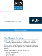 The Monetary System: For Use With Mankiw and Taylor, Economics 4 EDITION 9781473725331 © CENGAGE EMEA 2017