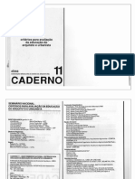 11 Caderno ABEA-Doc Ref XI Seminário Nacional de Ensino - Recomend Pesq e Ext 1995