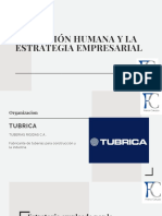 La Gestión Humana y La Estrategia Empresarial-Trabajo 1