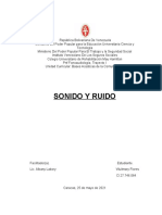 Sonido y ruido: diferencias y semejanzas