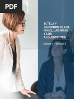 Tutela Y Derechos de Los Niños, Las Niñas Y Los Adolescentes