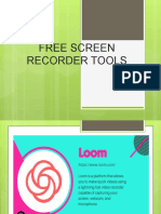 Free Screen Recorder Tools