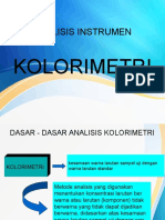 PPT Kolorimetri