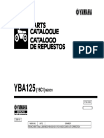 83783411 Manual de Despiece Yamaha Enticer YBA 125
