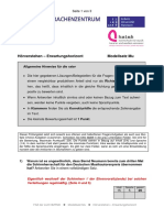 Modellsatz Mu (HV-Erwartungshorizont)