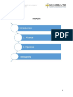 Orientación para El Estudio POBLACION METODOLOGIA INVESTIGACION